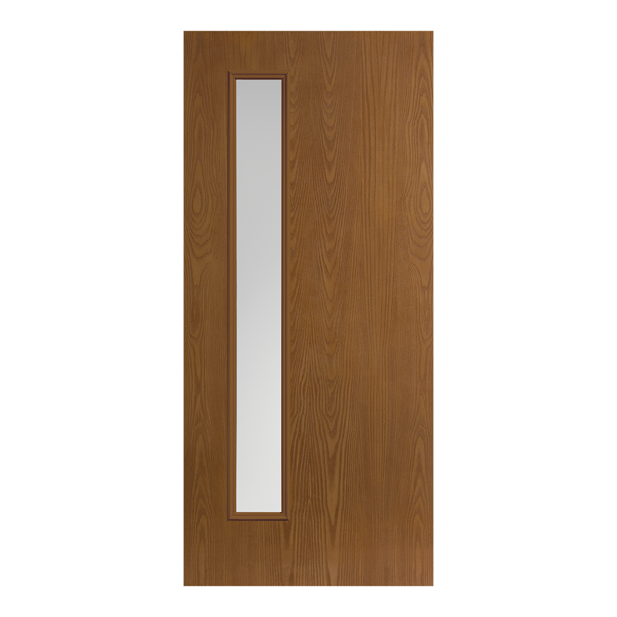 Blt L Belleville Oak Textured Vertical Lite Left Side In