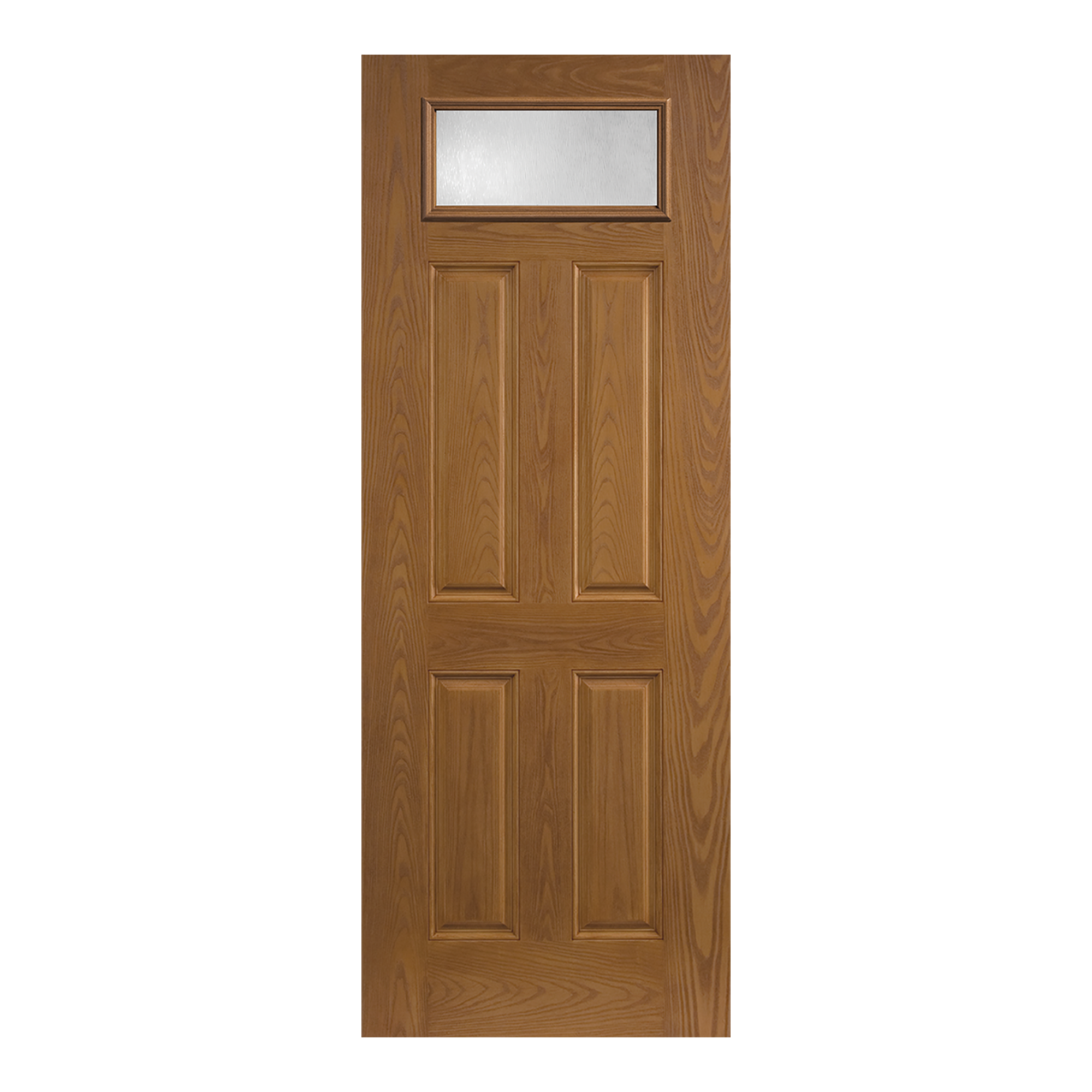 Blt Belleville Oak Textured Panel Door Rectangle Lite With