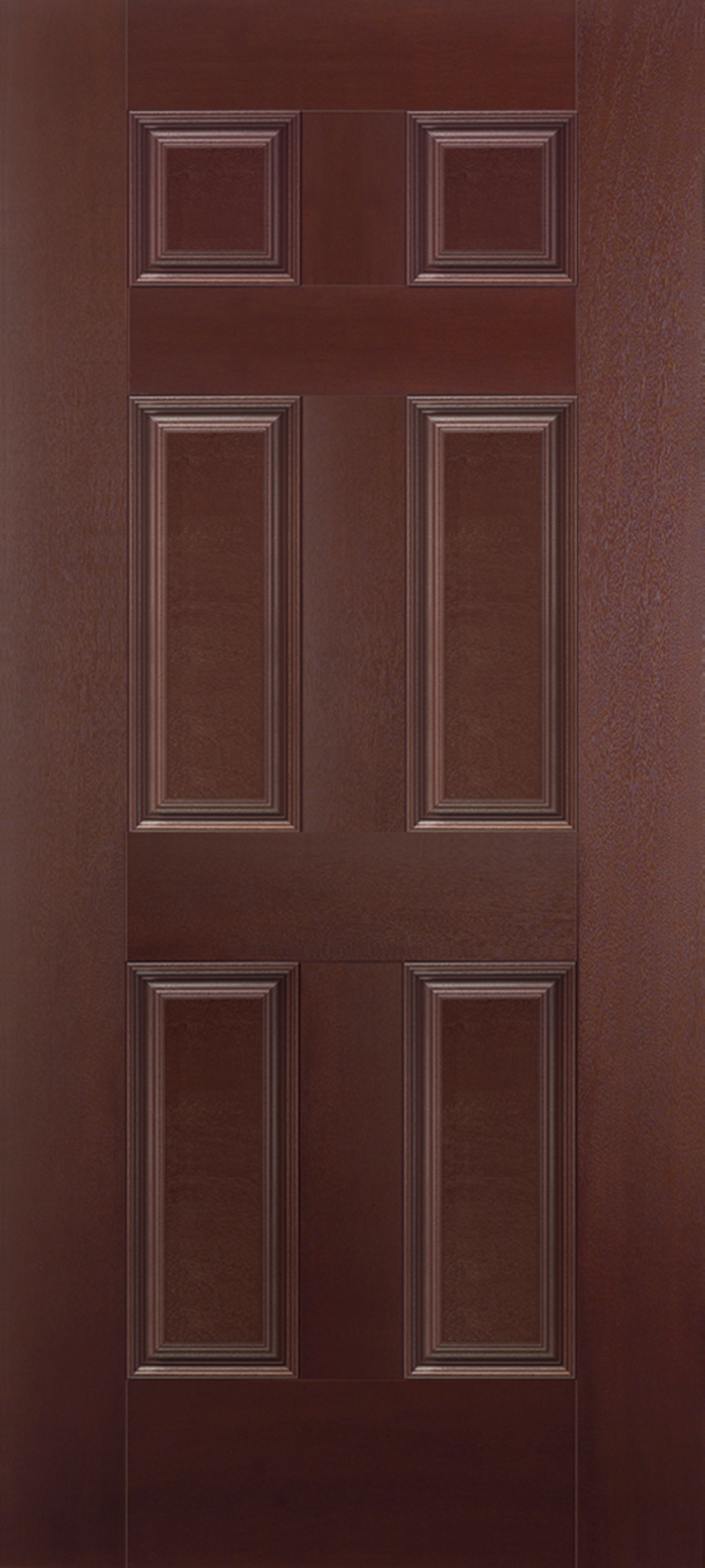 BMT-6, Belleville Mahogany 6 Panel Door | EL & EL Wood Products