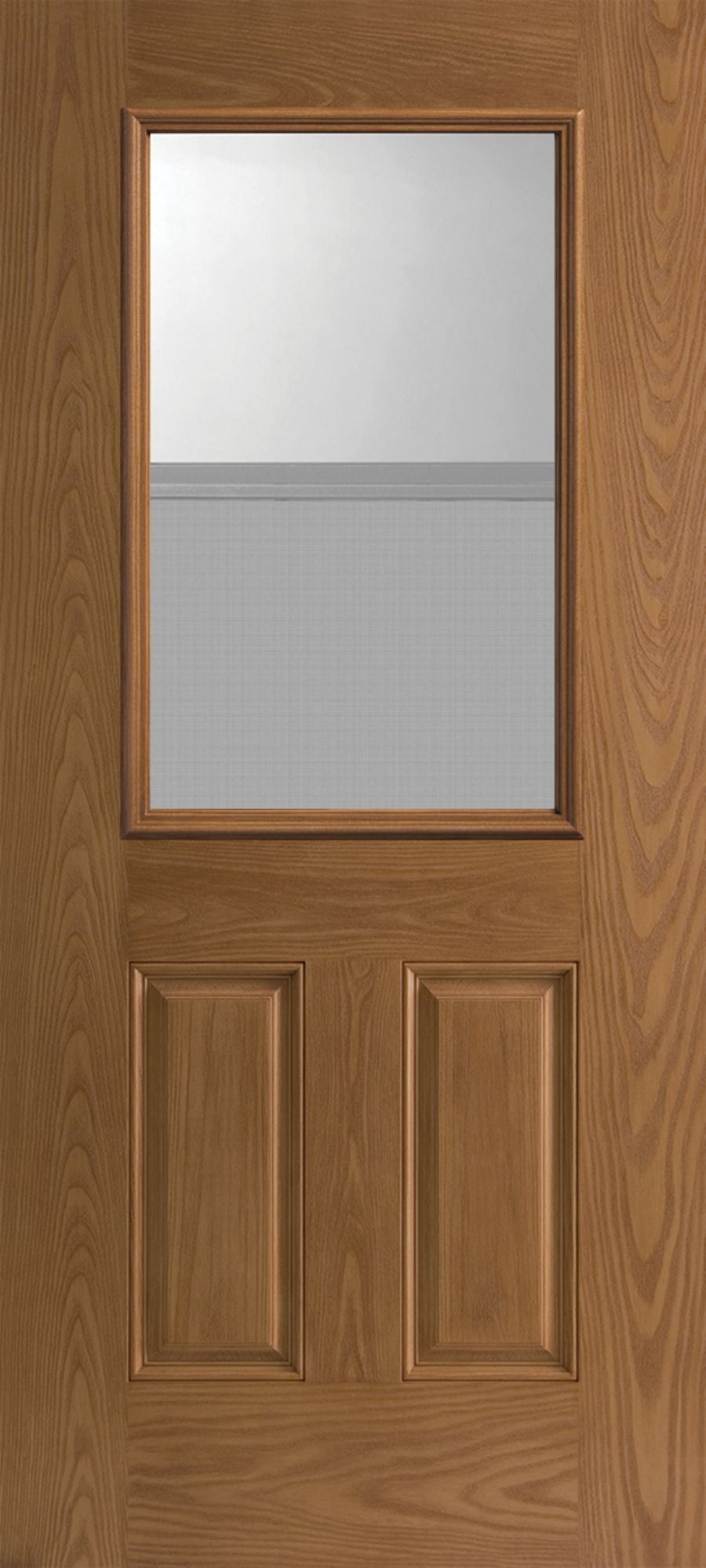 BLT-160-VENT-2, Belleville Oak Textured 2 Panel Door Vent Lite with ...